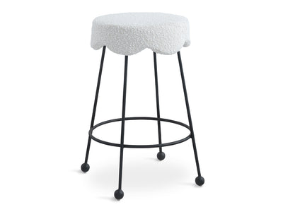 Fleur Boucle Bar Stool (Set of 2)