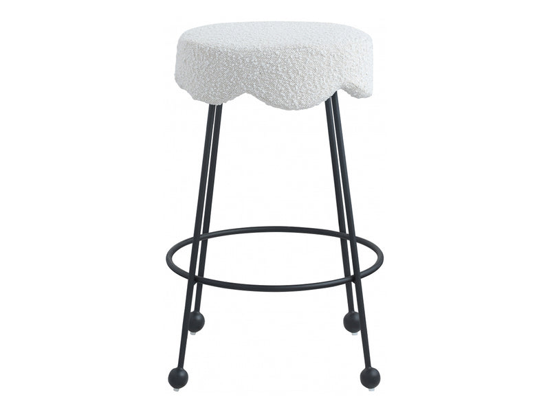 Fleur Boucle Bar Stool (Set of 2)