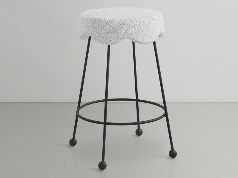 Fleur Boucle Bar Stool (Set of 2)