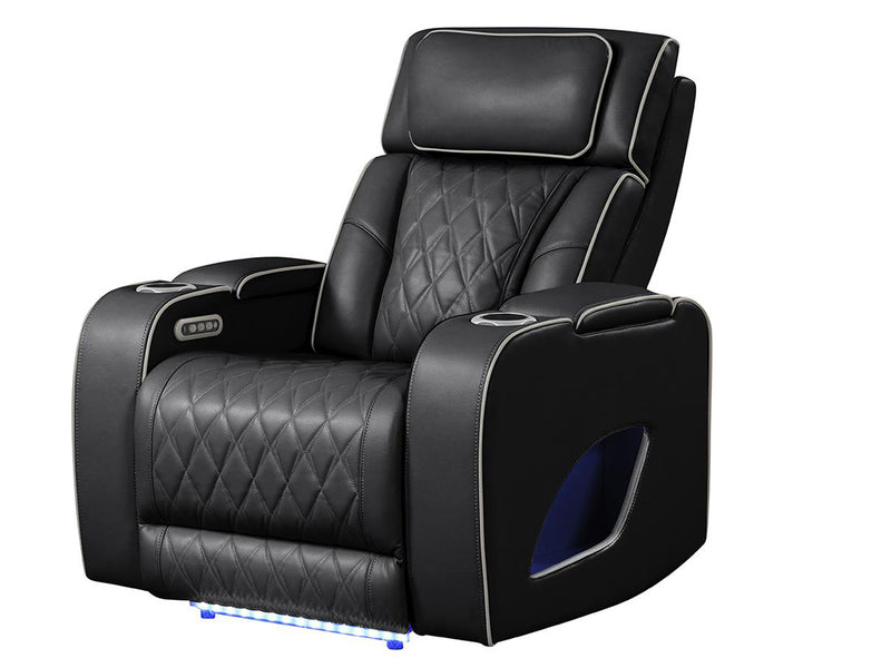 Fortuner 38.5" Wide Leather Recliner Armchair