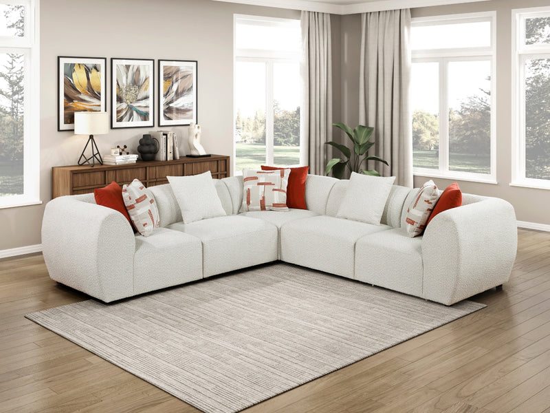 Franz 9669 L Shape Modular Sectional