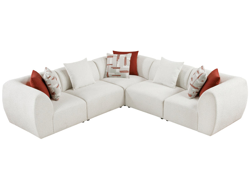 Franz 9669 L Shape Modular Sectional