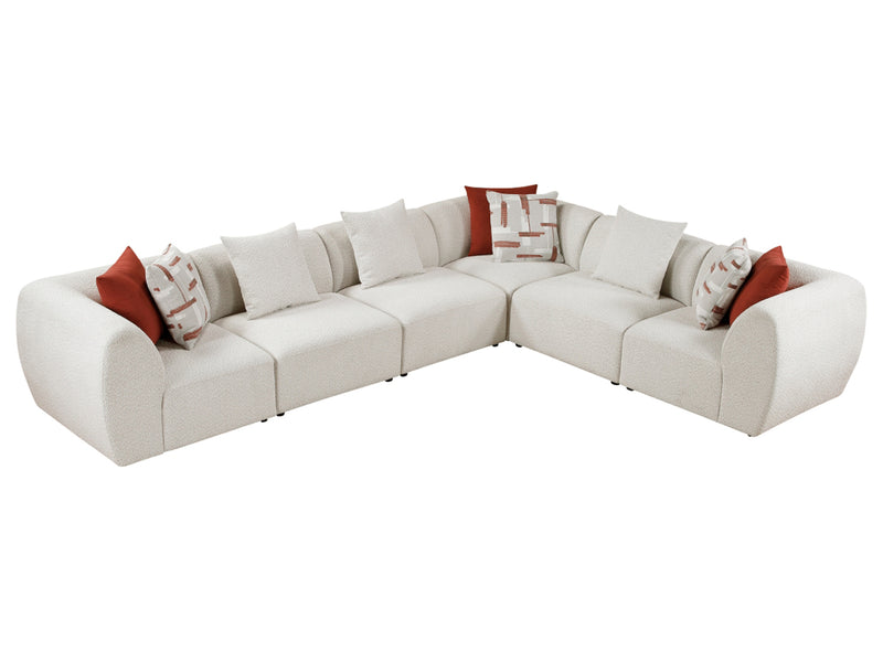Franz 9669 L Shape Modular Sectional