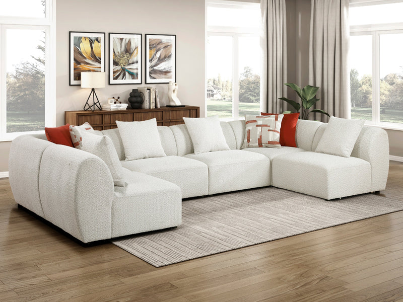 Franz 9669 U Shape Modular Sectional