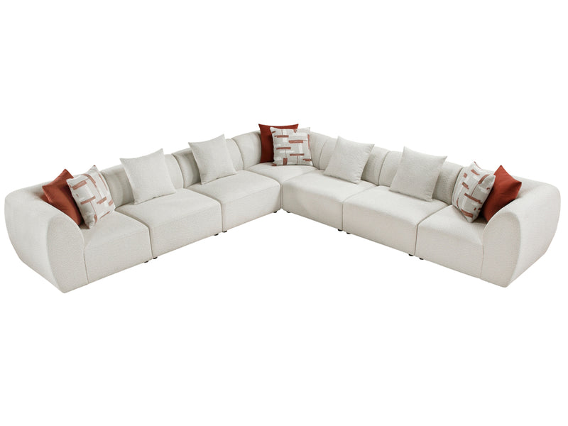 Franz 9669 L Shape Modular Sectional