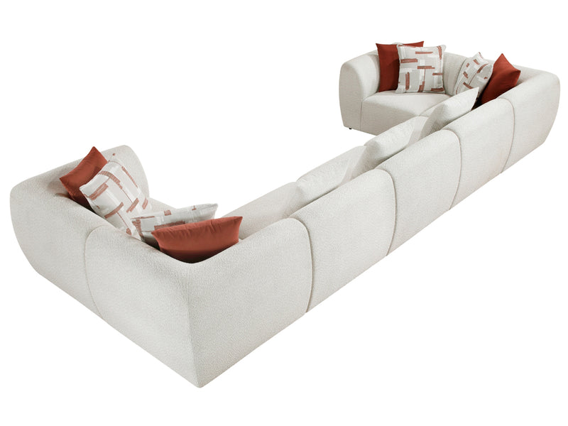 Franz 9669 U Shape Modular Sectional