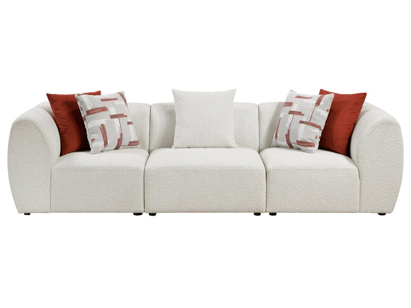 Franz 9669 121.5" Wide Modular Sofa