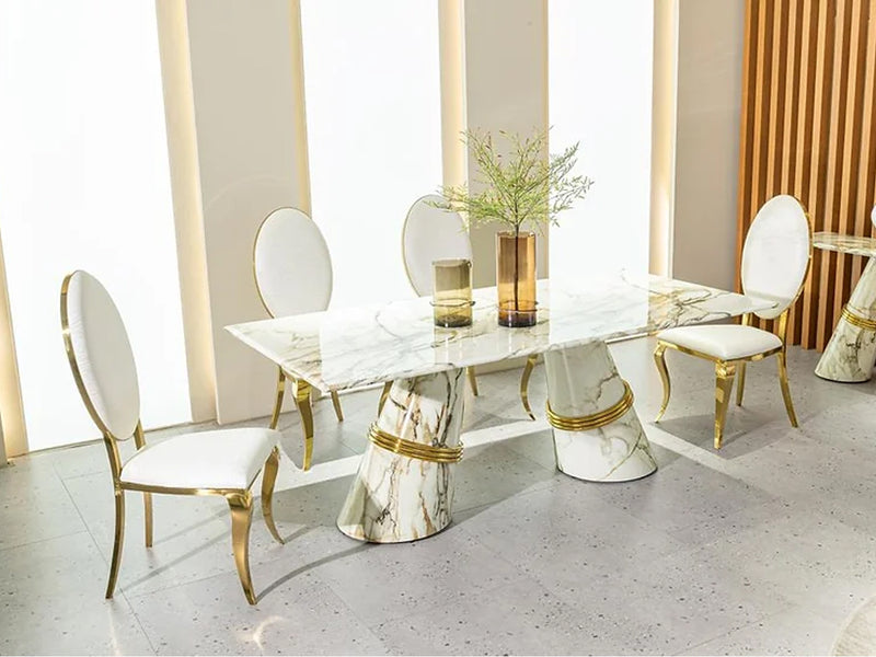 G2077 80" Wide Dining Table