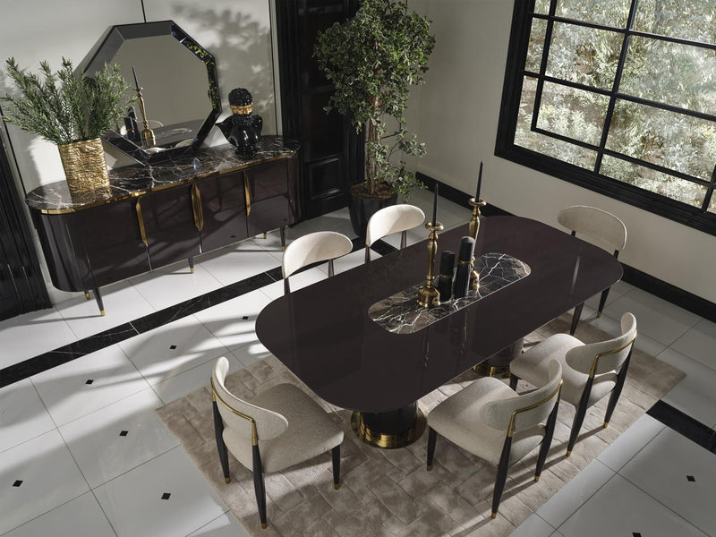 Braga 95" Wide Dining Table