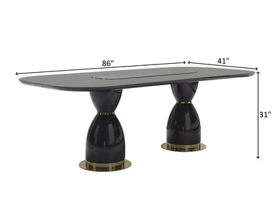 Braga 86" Wide Dining Table