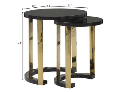 Braga 23" Tall Nesting Table