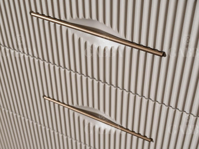 Ecrue 63" Wide 6 Drawer Dresser With Mirror