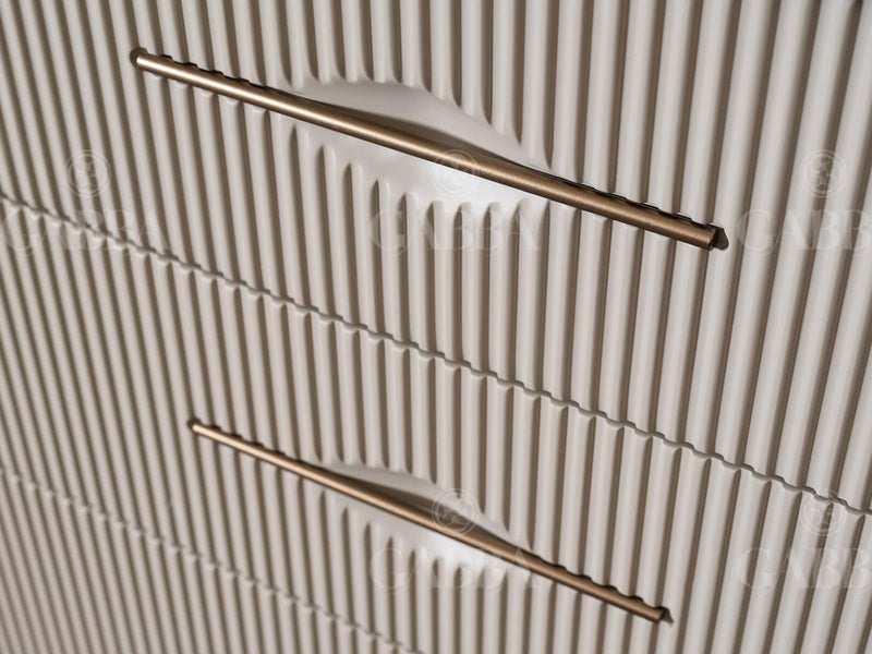 Ecrue 63" Wide 6 Drawer Dresser With Mirror