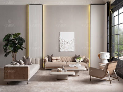 Harmony Gab Tufted Sofa