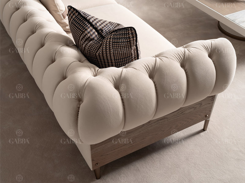 Harmony Gab Tufted Sofa