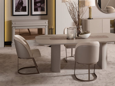 Leora 6 Person Dining Room Set