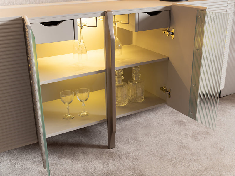 Leora 6 Person Dining Room Set