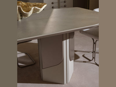 Ricamo 87" Wide 6 Person Dining Table