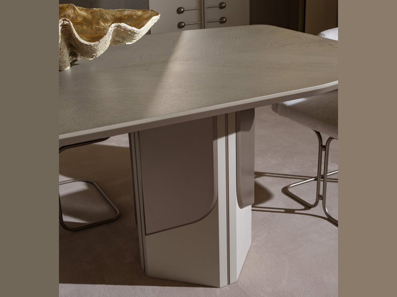 Ricamo 87" Wide 6 Person Dining Table