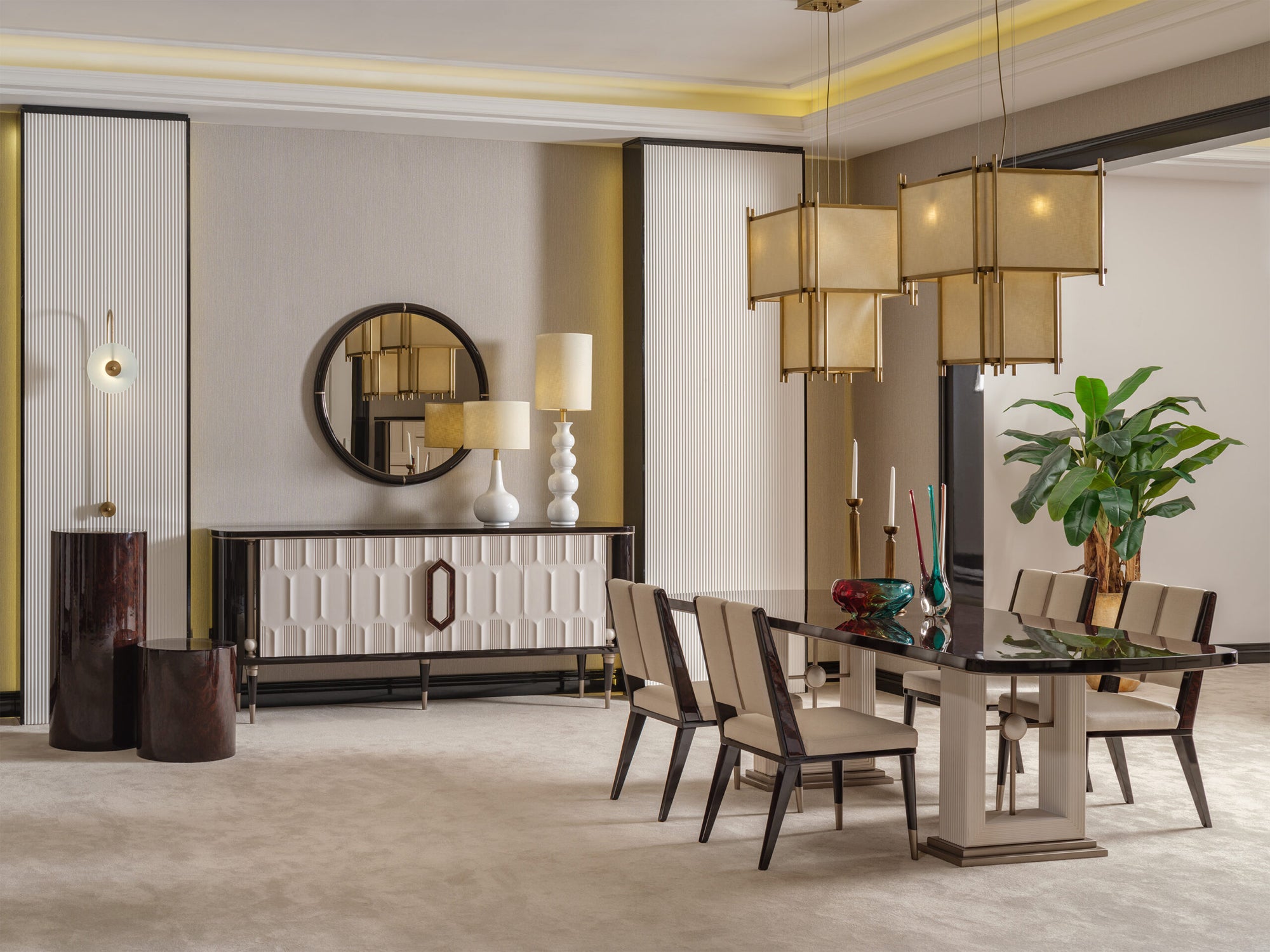 Senato 6 Person Dining Room Set – Istanbul Furniture - Home of Unique ...