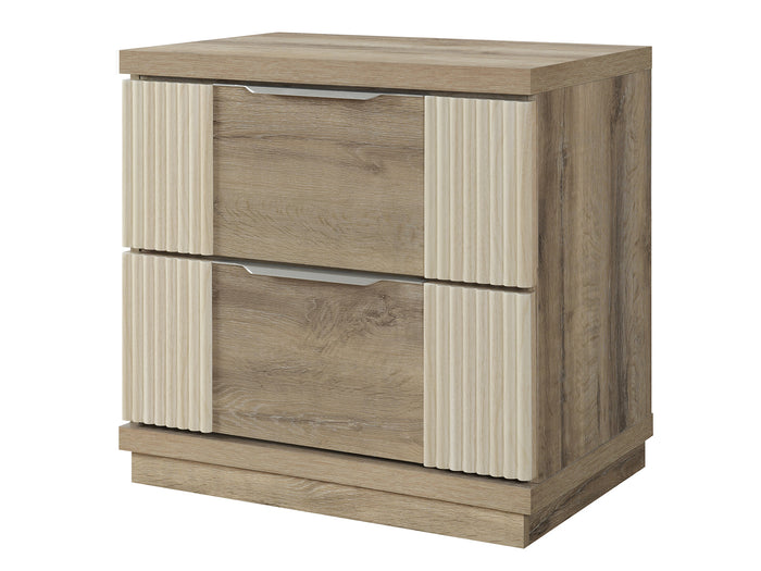 Gabriel 24.7" Tall 2 Drawer Nightstand