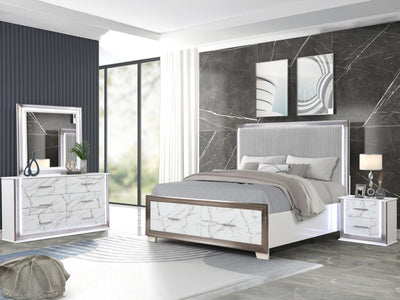 Desire 24" Tall 2 Drawer Nightstand