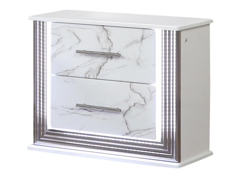 Desire 24" Tall 2 Drawer Nightstand