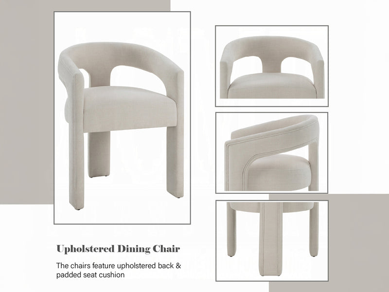 Gamarya 24" Wide Dining Armchair (Set of 2)