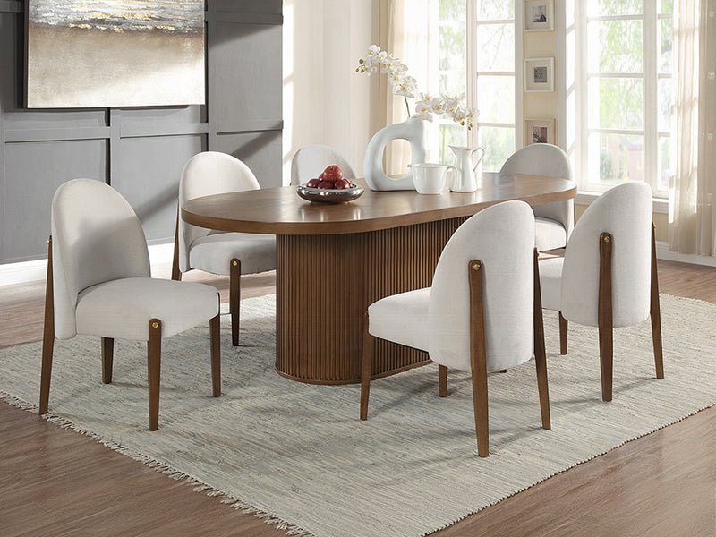 Gamarya B 6 Person Dining Room Set