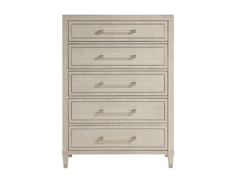 Genoa Elegance 38" Wide 5 Drawer Chest