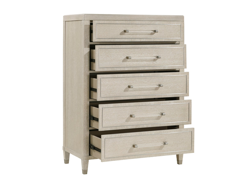 Genoa Elegance 38" Wide 5 Drawer Chest