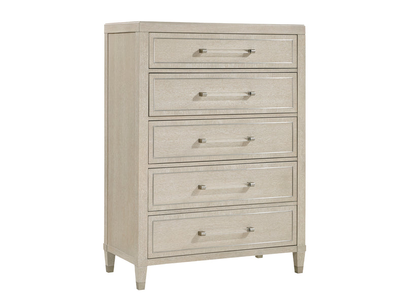 Genoa Elegance 38" Wide 5 Drawer Chest