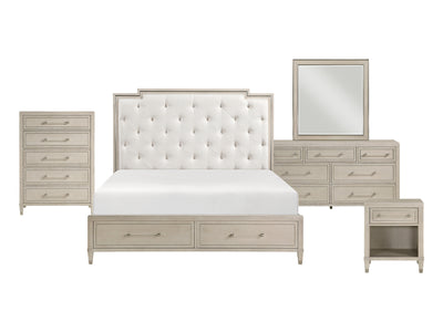 Genoa Elegance 38" Wide 5 Drawer Chest