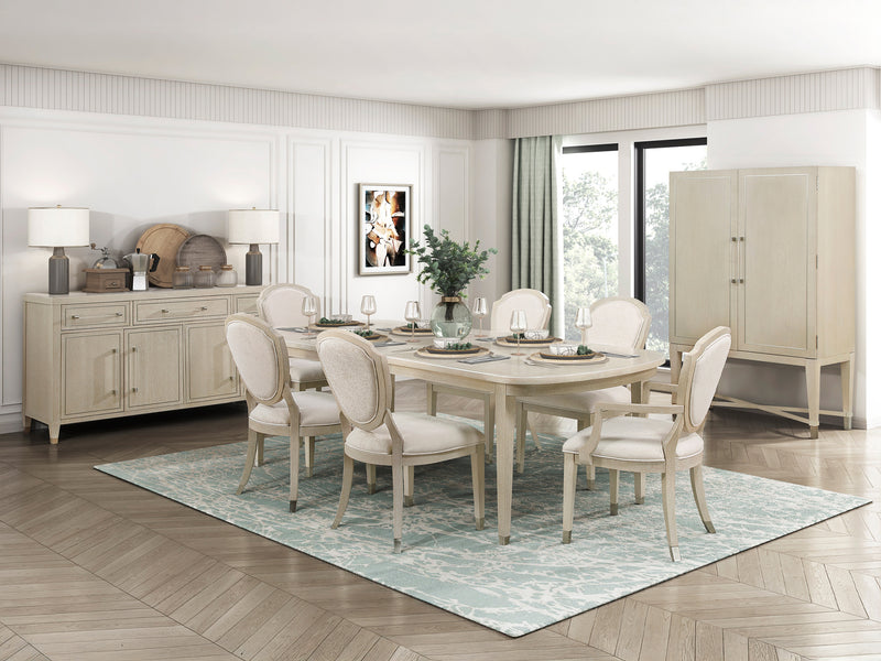 Genoa Elegance 42" Wide 2 Door Dining Cabinet