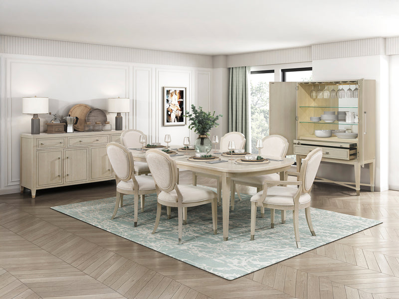 Genoa Elegance 6-8 Person Dining Room Set