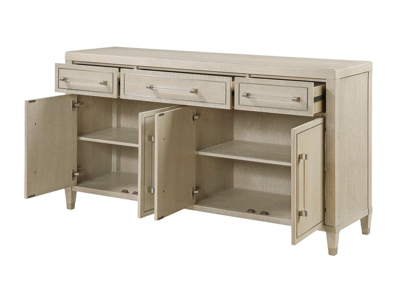 Genoa Elegance 69" Wide 4 Door 3 Drawer Buffet