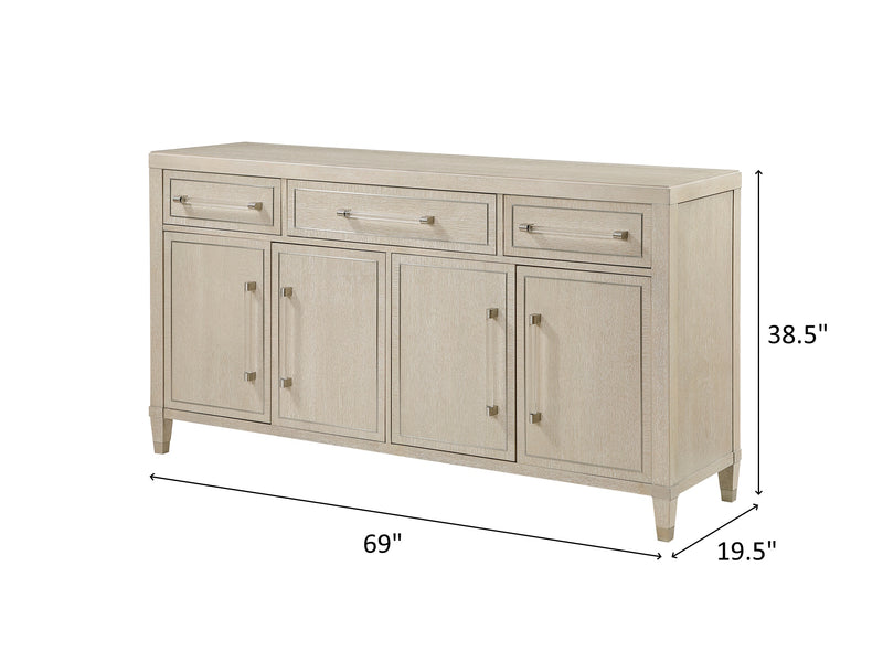 Genoa Elegance 6-8 Person Dining Room Set