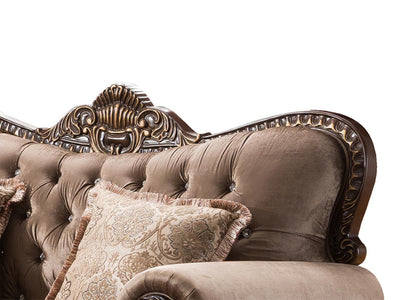 Giana Tufted Upholstery Traditional Loveseat