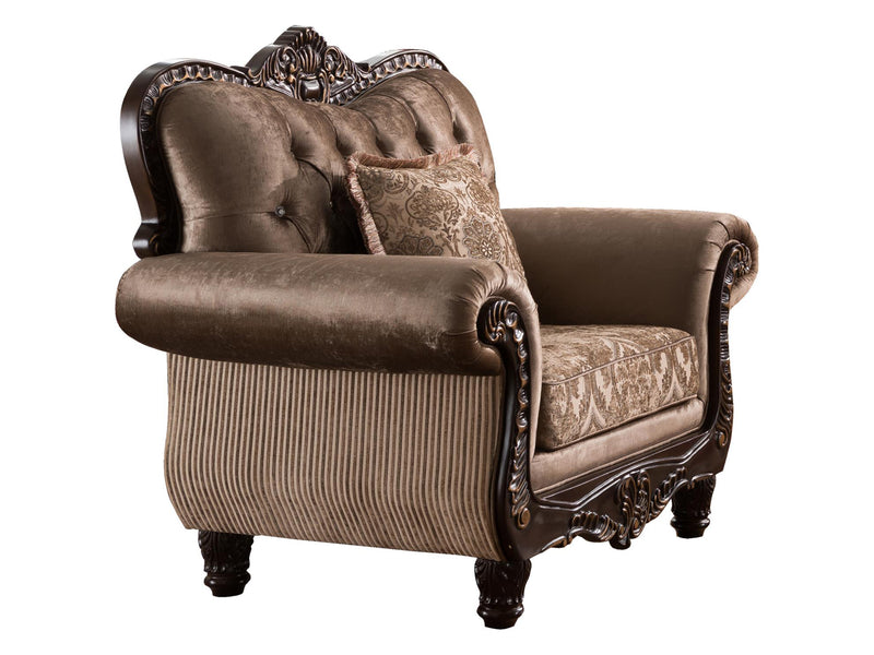 Giana Traditional Living Room Set (Clearance)