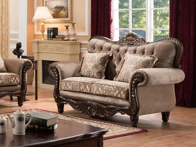 Giana Traditional Living Room Set (Clearance)