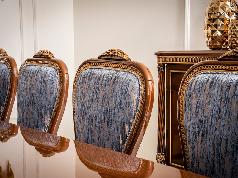 Gize Traditional 10 Person Dining Room Set