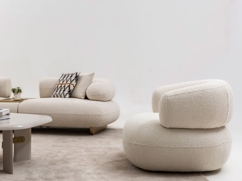 Glamour Twin Living Room Set