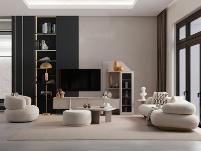 Glamour Twin Living Room Set