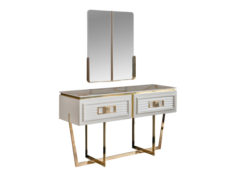 Gloria 56" Wide Dresser With Mirror