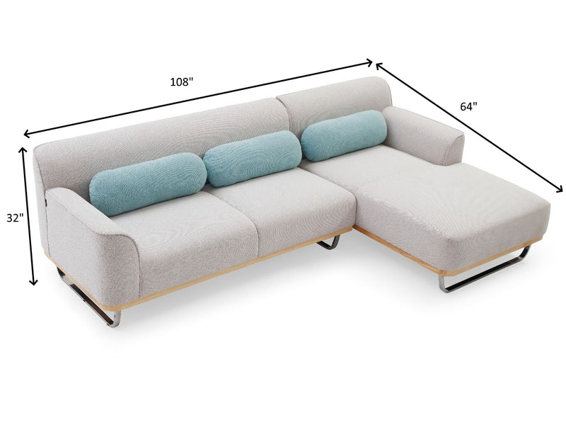 G0970B 108" Wide Sectional