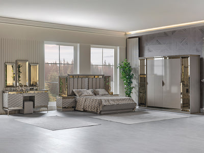 Gokce 6 Door Wardrobe