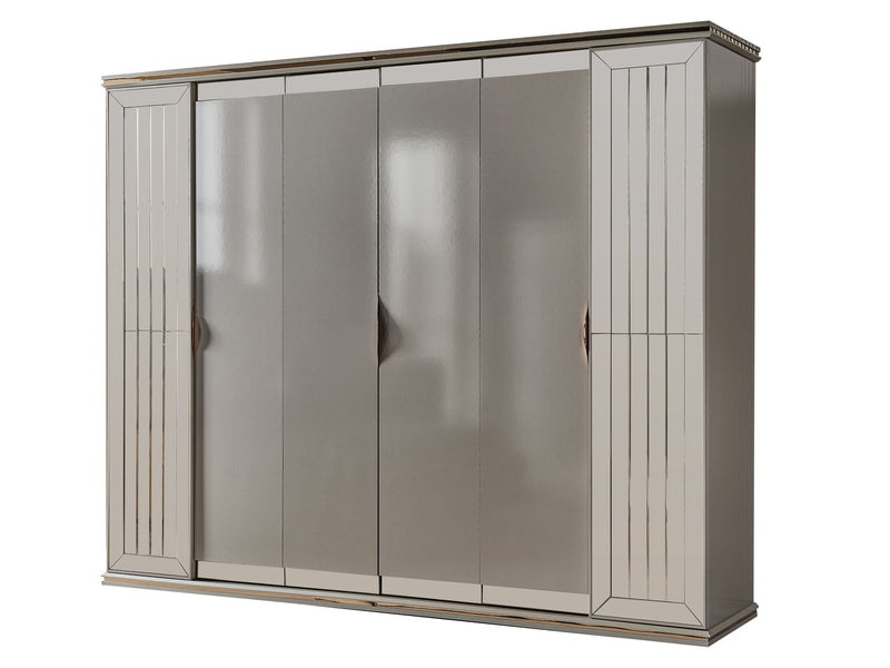 Gokce 6 Door Wardrobe