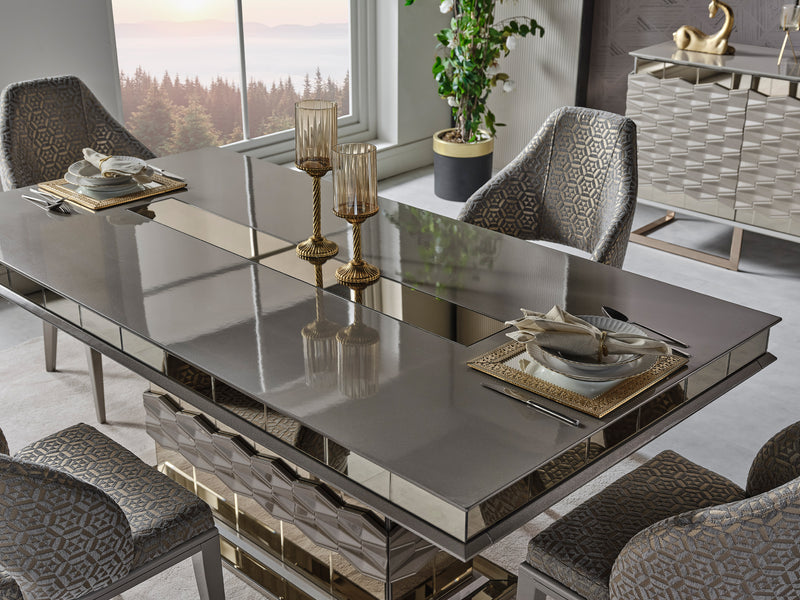 Gokce 6 Person Dining Room Set