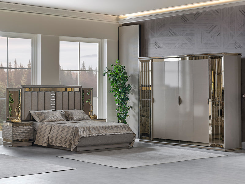 Gokce 6 Door Wardrobe