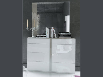 Granada 46.5" Wide 4 Drawer Dresser With Mirror